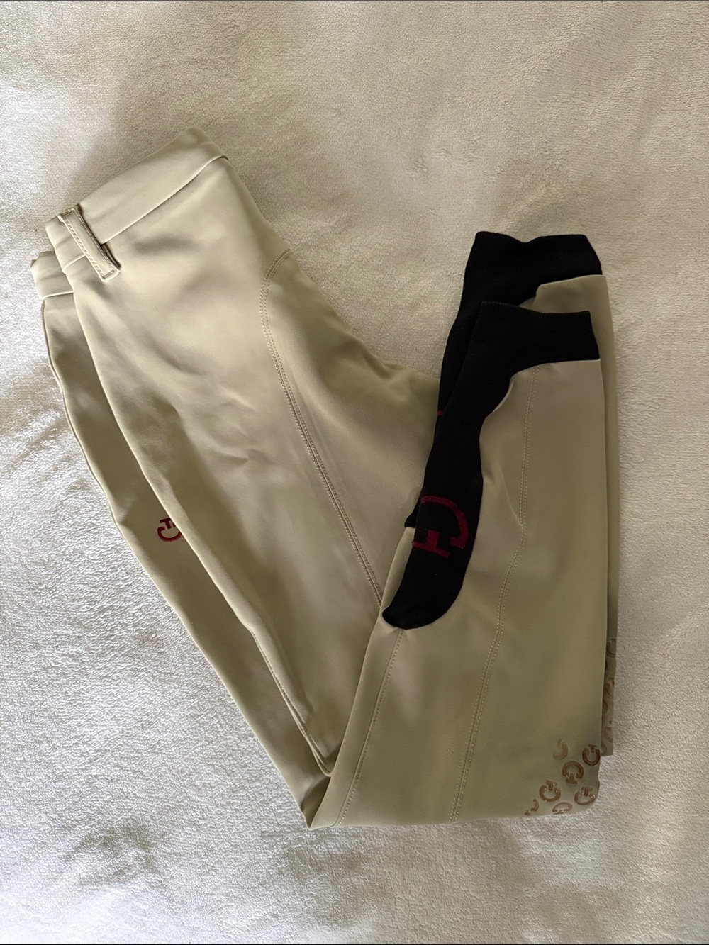 Cavalleria Toscana tan breeches size 12 kids